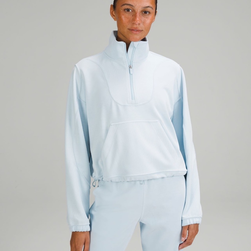 Lululemon Brushed Softstream Half Zip